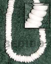 White Puka Shells In Beads Strands Or